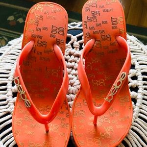 Bebe wedges slippers